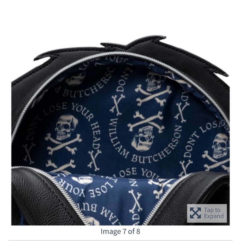 Loungefly Hocus Pocus Billy Butcherson Cosplay Crossbody Purse - EE Exclusive: - Picture 8 of 12